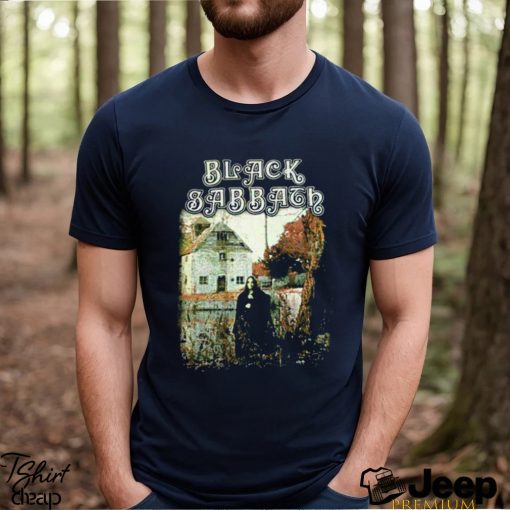 Black Sabbath First Album Vintage T Shirt Unisex Black Tee