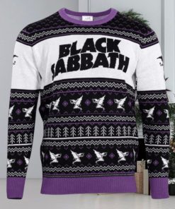 Black Sabbath Flying Demon Ugly Christmas Sweater