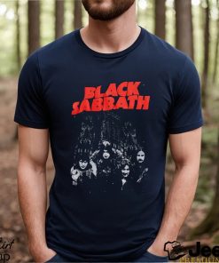 Black Sabbath Group Boyfriend Fit T Shirt