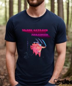 Black Sabbath Paranoid Motion Trails T Shirt