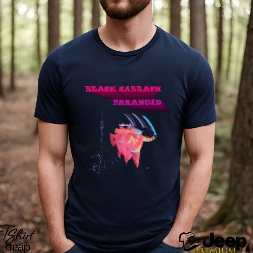 Black Sabbath Paranoid Motion Trails T Shirt