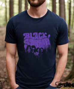 Black Sabbath Purple Graffiti Logo T shirt