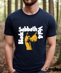 Black Sabbath T Shirt Vol. 4 Album Cover T shirt