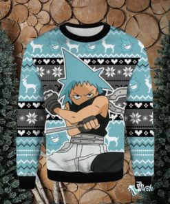 Maka Albarn Custom Anime Soul Eater Ugly Christmas Sweater