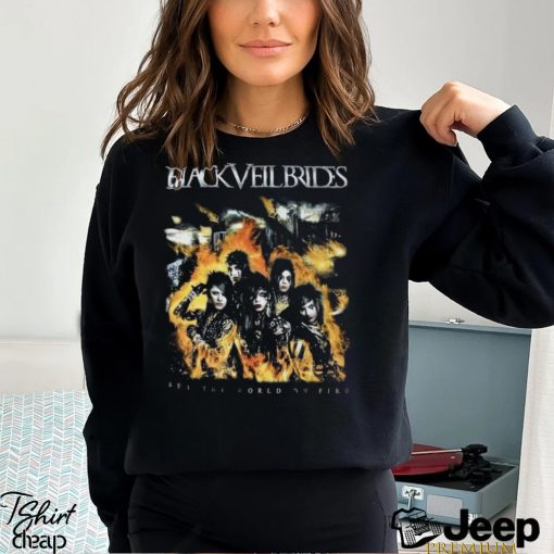 Black Veil Brides Unisex T  Shirt, Black Veil Brides Rock Tour Concert Shirt, Black Veil Brides Tickets Merch