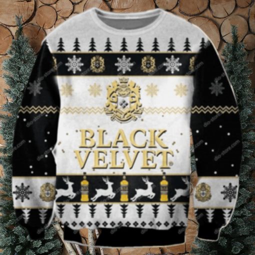 Black Velvet Ugly Sweater