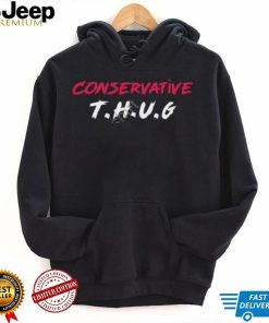 Blackpatriotvet Conservative Thug Tee shirt