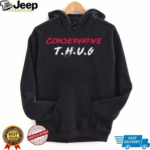 Blackpatriotvet Conservative Thug Tee shirt