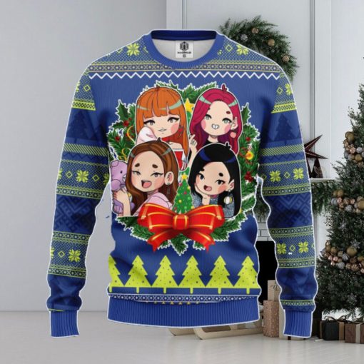 Blackpink New Chibi 1 Ugly Christmas Sweater Amazing Gift Men And Women Christmas Gift