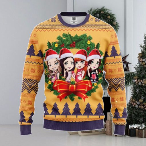 Blackpink New Chibi Ugly Christmas Sweater Amazing Gift Men And Women Christmas Gift