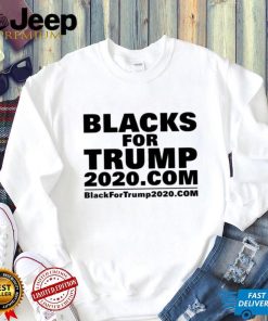 Blacks For Trump Blacks For Trump 2020com Shirt