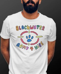 Blackwater Army 4 Hire T Shirt