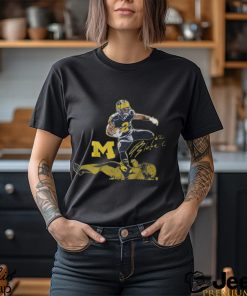 Blake Corum Superstar Pose Michigan Football Shirt