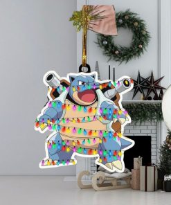 Blastoise Pokemon Led Light 2023 Christmas Tree Decorations Ornament