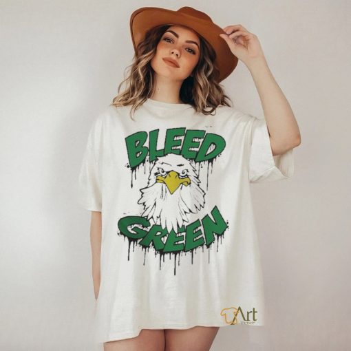 Bleed Green Swoop Philadelphia Eagles Shirt