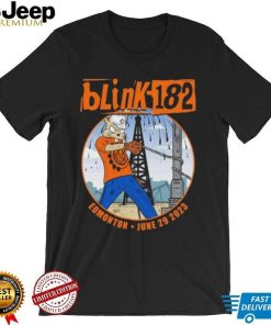 Blink 182 2023 Edmonton, AB World Tour Shirt