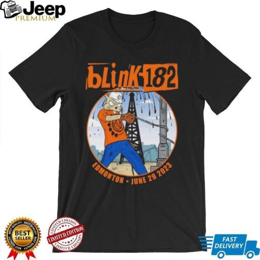 Blink 182 2023 Edmonton, AB World Tour Shirt