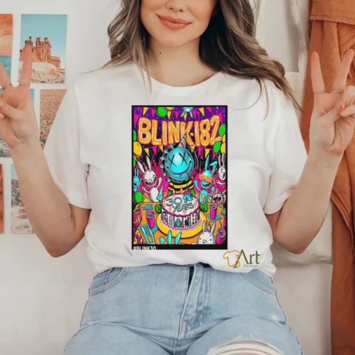 Blink 182 30th Anniversary Year Poster shirt