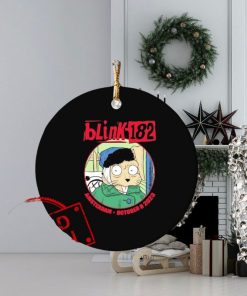 Blink 182 Amsterdam Oct 8 2023 Ornament Custom Name