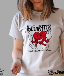 Blink 182 Merch Your Heart’s All Gone T Shirt