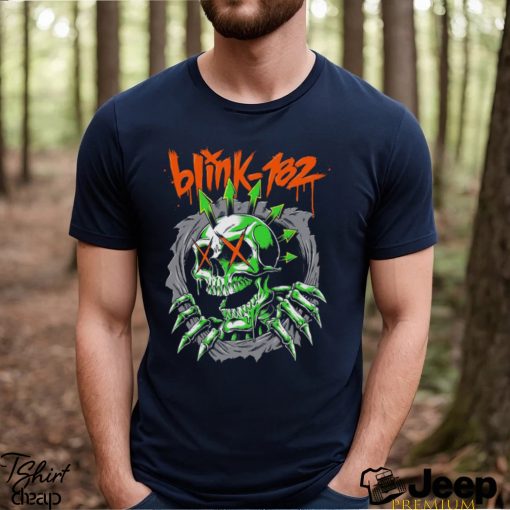 Blink 182 Punk Skeleton T Shirt