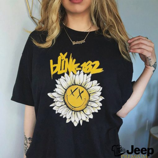 Blink 182 Sunflower Face T Shirt