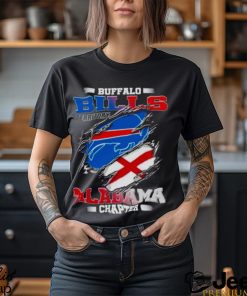 Blood Inside Buffalo Bills Territory Alabama Chapter T Shirt