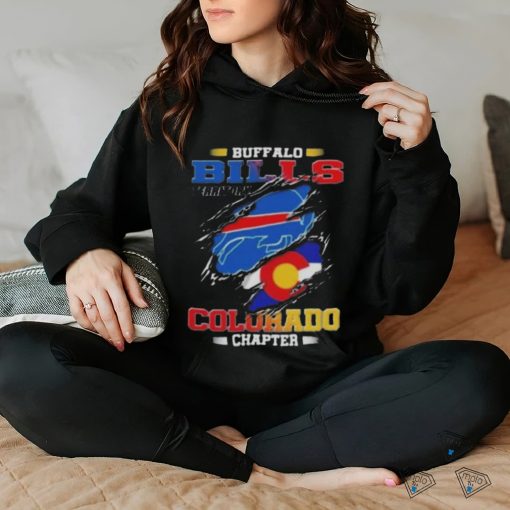 Blood Inside Buffalo Bills Territory Colorado Chapter T shirt