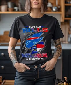 Blood Inside Buffalo Bills Territory North Carolina Chapter T Shirt