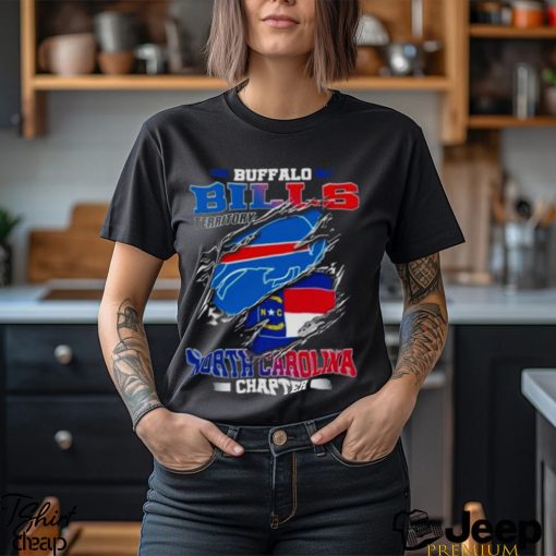 Blood Inside Buffalo Bills Territory North Carolina Chapter T Shirt