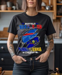 Blood Inside Buffalo Bills Territory Pennsylvania Chapter T Shirt