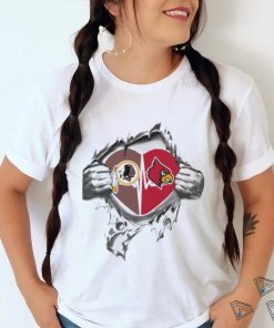 Blood Inside Me Washington Redskins And Arizona Cardinals 2023 shirt