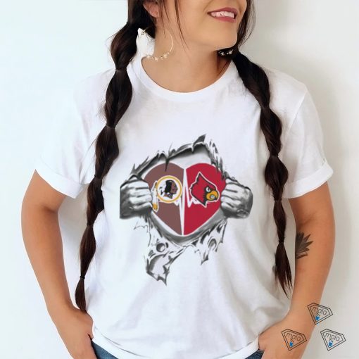 Blood Inside Me Washington Redskins And Arizona Cardinals 2023 shirt