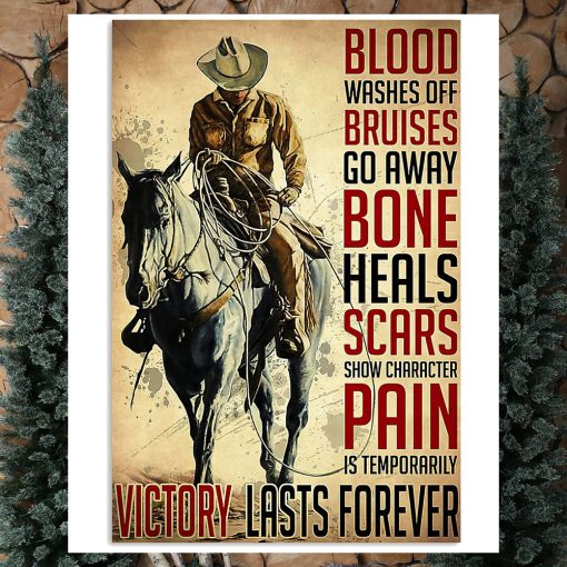 Blood Washes Off Bruises Vertical Poster