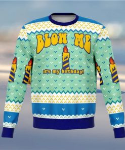 Blow Me Funny For Christmas Gifts Ugly Xmas Sweater