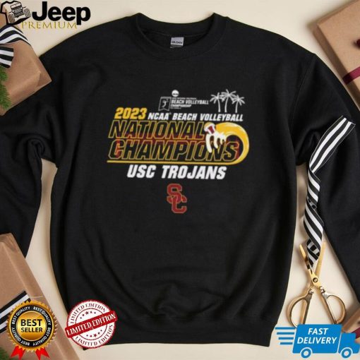 Blue 84 Black Usc Trojans 2023 Ncaa Beach Volleyball National Champions shirt, hoodie, tank top, sweater and long sleeve t shirt