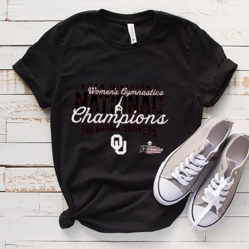 Blue 84 Crimson Oklahoma Sooners 2023 NCAA Women’s Gymnastics National Champions T Shirt