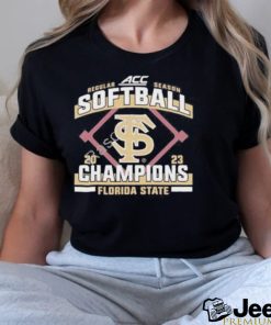 Blue 84 Garnet Florida State Seminoles 2023 Acc Softball Regular Season Champions Shirt