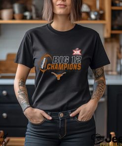 Blue 84 Texas Longhorns Youth Black 2023 Big 12 Football Conference Champions Locker Room T Shirt