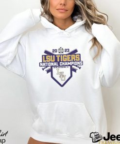 Blue 84 White LSU Tigers 2023 NCAA Men’s Baseball College World Series Champions Schedule T Shirt