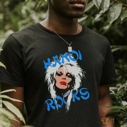 Blue Art Girl Hanoi Rocks Trending Unisex T Shirt