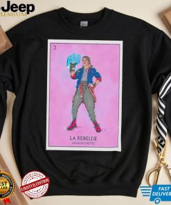 Blue Beetle Milagro Reyes La Rebelde Loteria Card shirt