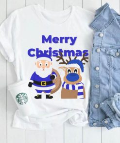 Blue Christmas Everton Art T Shirt