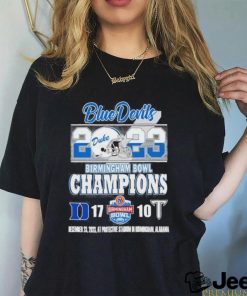 Blue Devils 2023 Birmingham Bowl Champions T Shirt