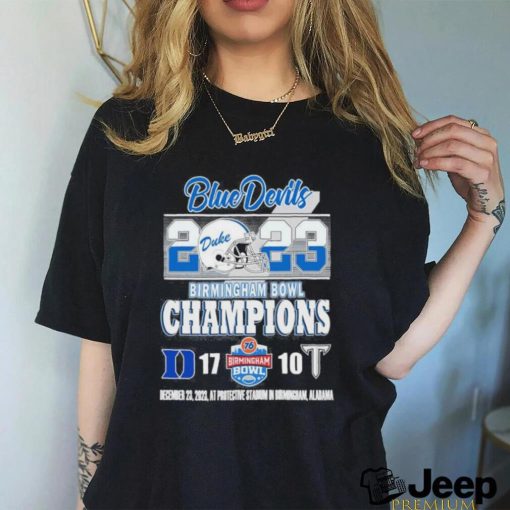 Blue Devils 2023 Birmingham Bowl Champions T Shirt