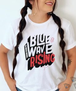 Blue Wave Rising Los Angeles baseball shirt