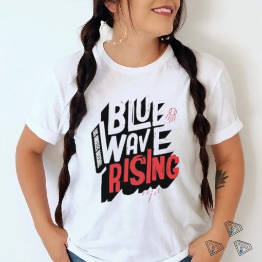 Blue Wave Rising Los Angeles baseball shirt