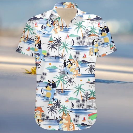 Bluey Hawaiian Gift For Fan Shirt