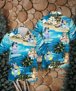 Bluey Hawaiian Shirt Bluey And Bingo Best Hawaiian Shirts
