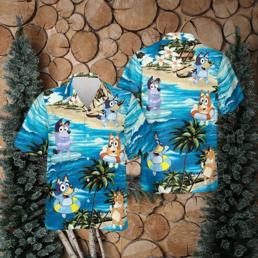 Bluey Hawaiian Shirt Bluey And Bingo Best Hawaiian Shirts